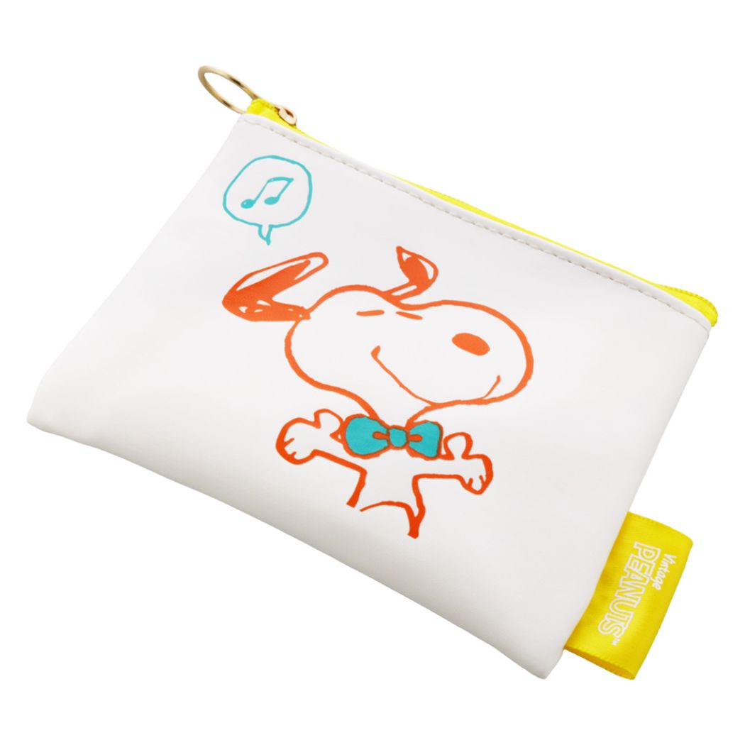 SUN-STAR Mini Pouch P 232 Peanuts Vintage Yellow