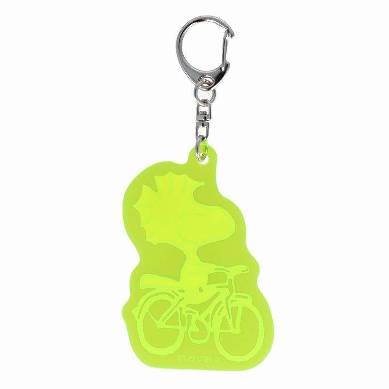 SUN-STAR Key Ring KC 834 Peanuts Comical Scene Woodstock