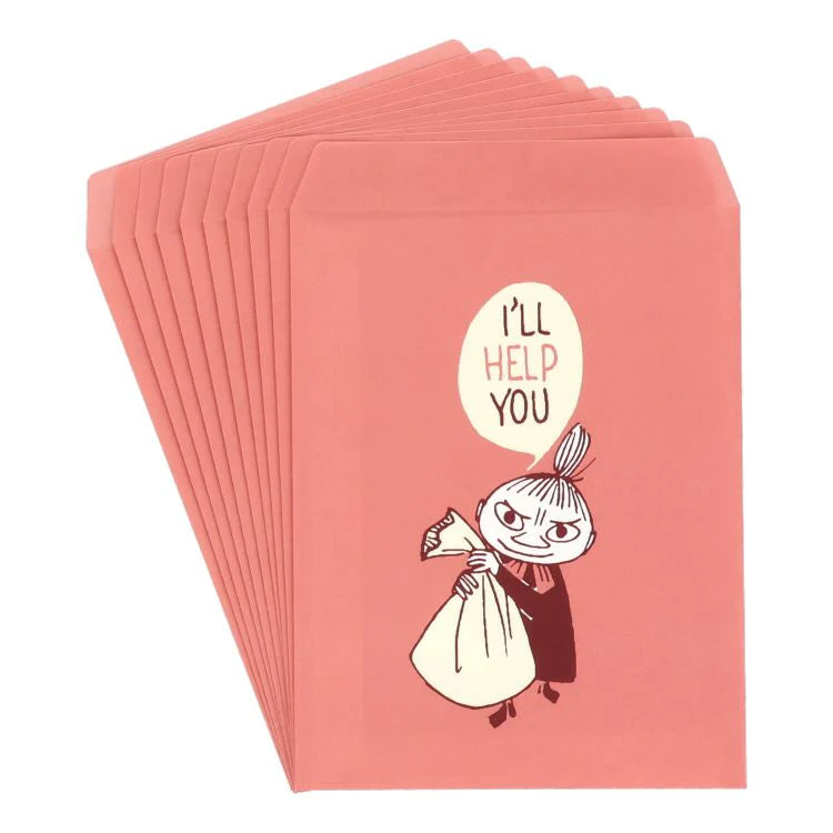 SUN-STAR Envelope E 216 Moomin Pink