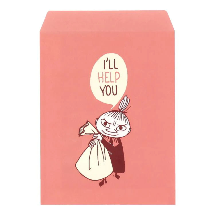 SUN-STAR Envelope E 216 Moomin Pink