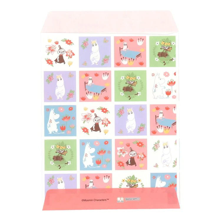 SUN-STAR Envelope E 216 Moomin Pattern