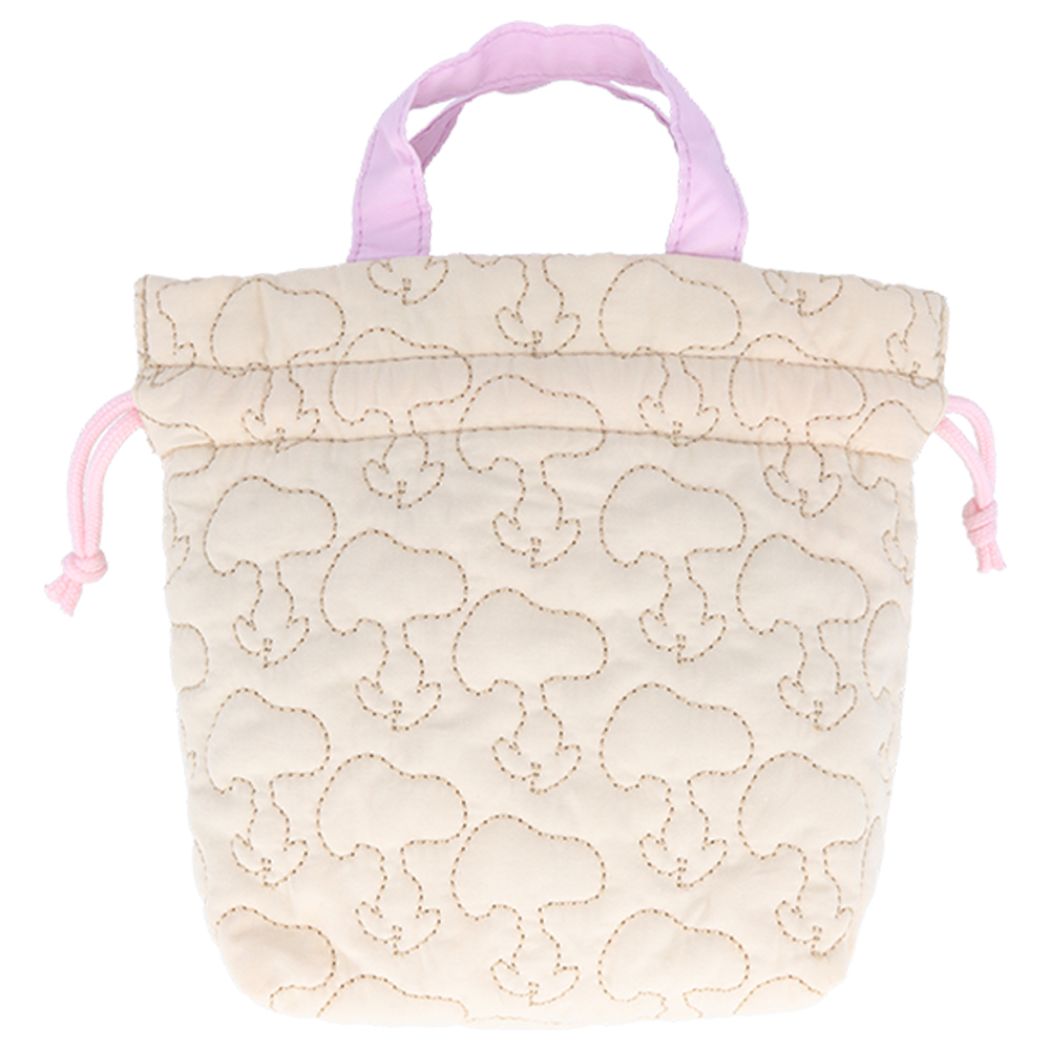 SUN-STAR Drawstring Pouch P 232 Peanuts Snoopy