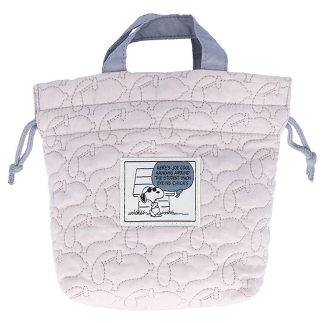 SUN-STAR Drawstring Pouch P 232 Peanuts Joe Cool