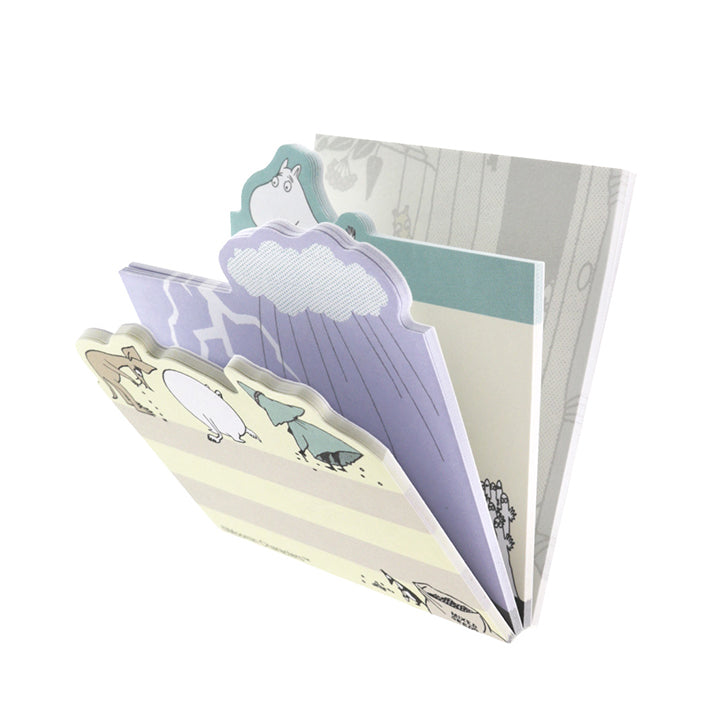 SUN-STAR Die Cut Sticky Note SN 283 Moomin White