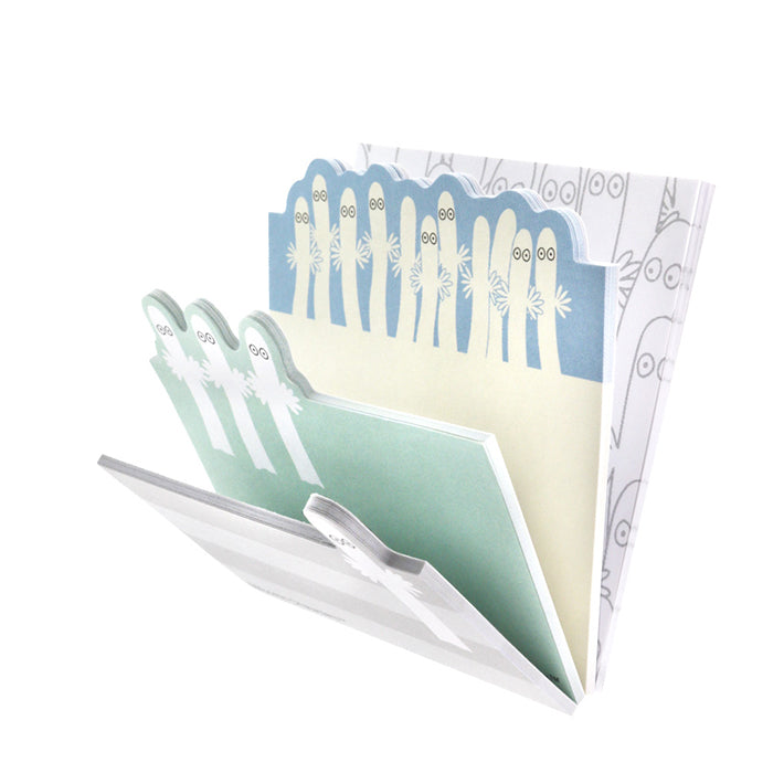 SUN-STAR Die Cut Sticky Note SN 283 Moomin Blue