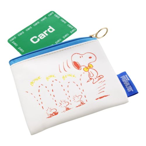 SUN-STAR Mini Pouch P 232 Peanuts Vintage Blue