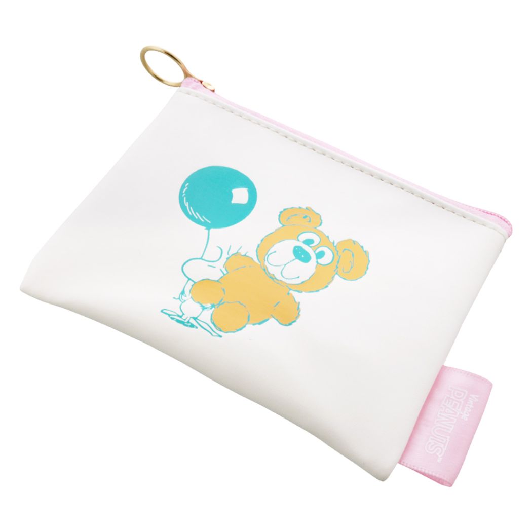 SUN-STAR Mini Pouch P 232 Peanuts Vintage Pink