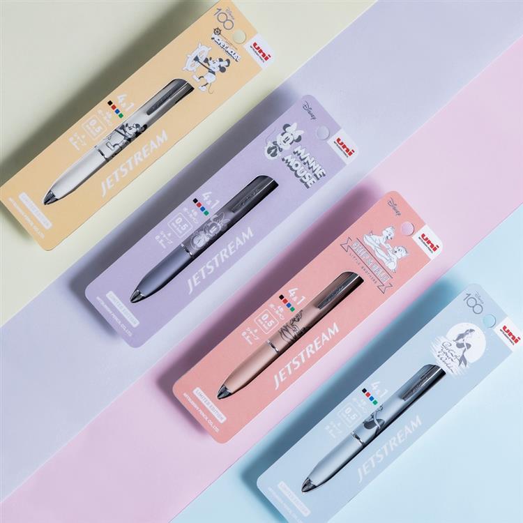 UNI Jetstream 4+1 Disney Multi-Pen 0.5mm Mickey White