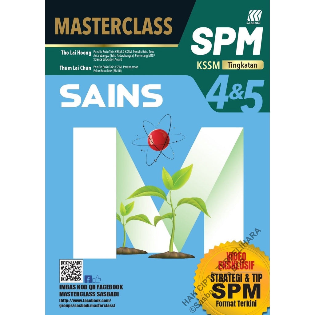 MasterClass SPM Sains (Edisi 2023)