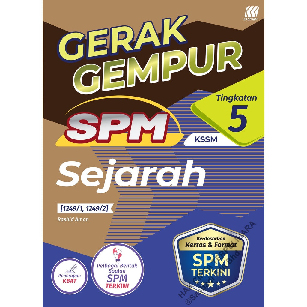 Gerak Gempur SPM Sejarah Tingkatan 5