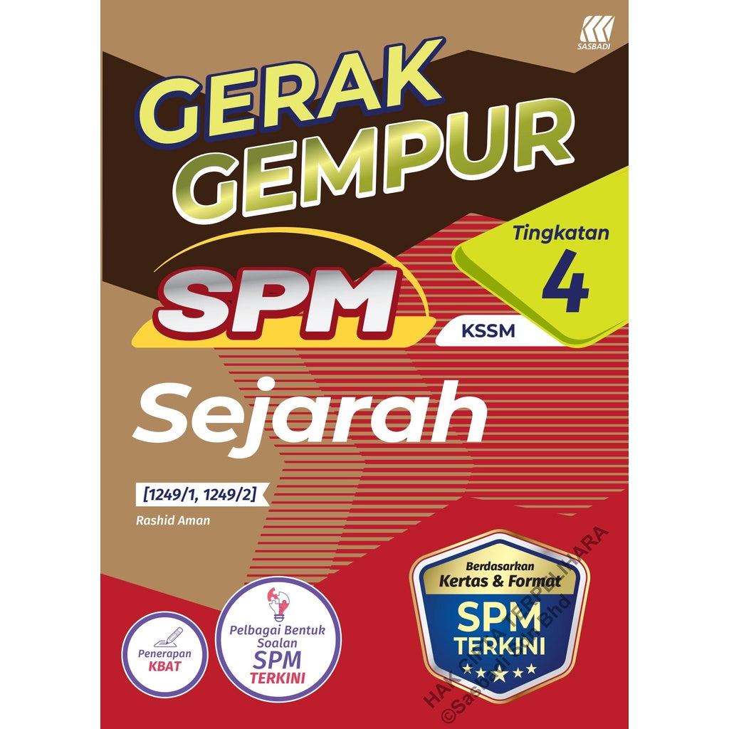 Gerak Gempur SPM Sejarah Tingkatan 4