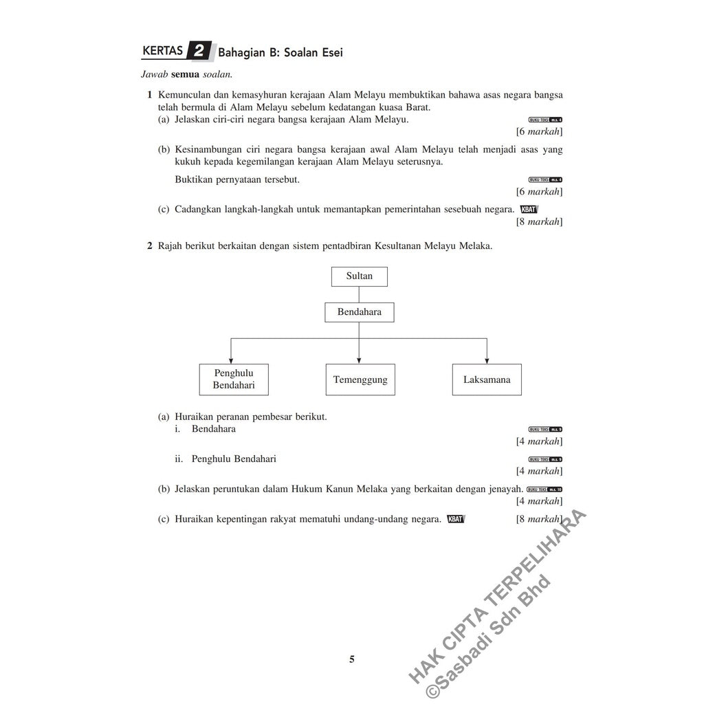 Gerak Gempur SPM Sejarah Tingkatan 4