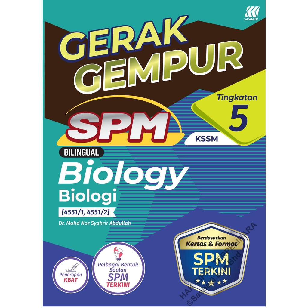 Gerak Gempur SPM Biologi (Bilingual) Tingkatan 5