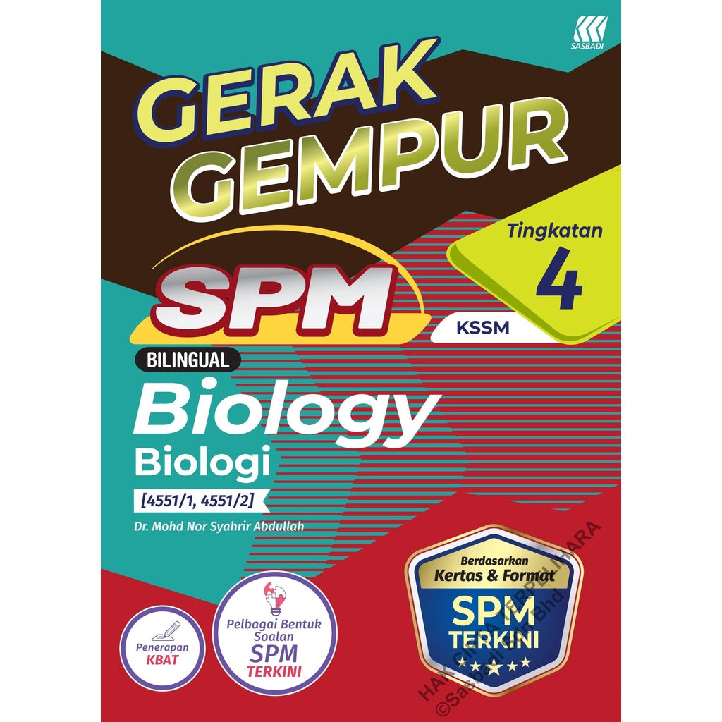 Gerak Gempur SPM Biologi (Bilingual) Tingkatan 4