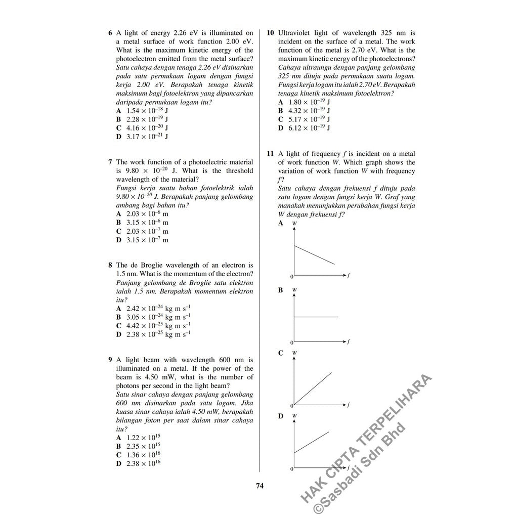 Gerak Gempur SPM Fizik (Bilingual) Tingkatan 5