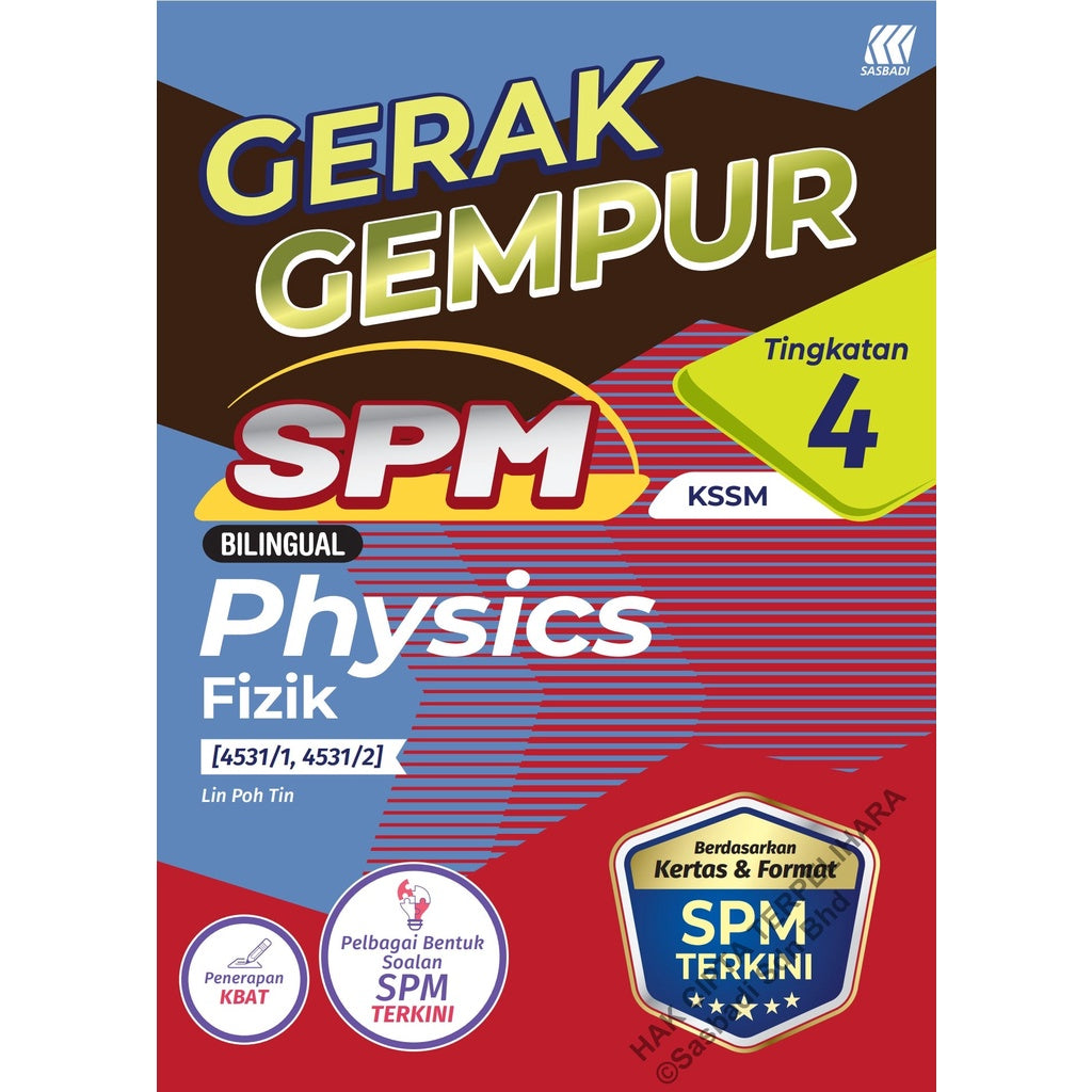 Gerak Gempur SPM Fizik (Bilingual) Tingkatan 4