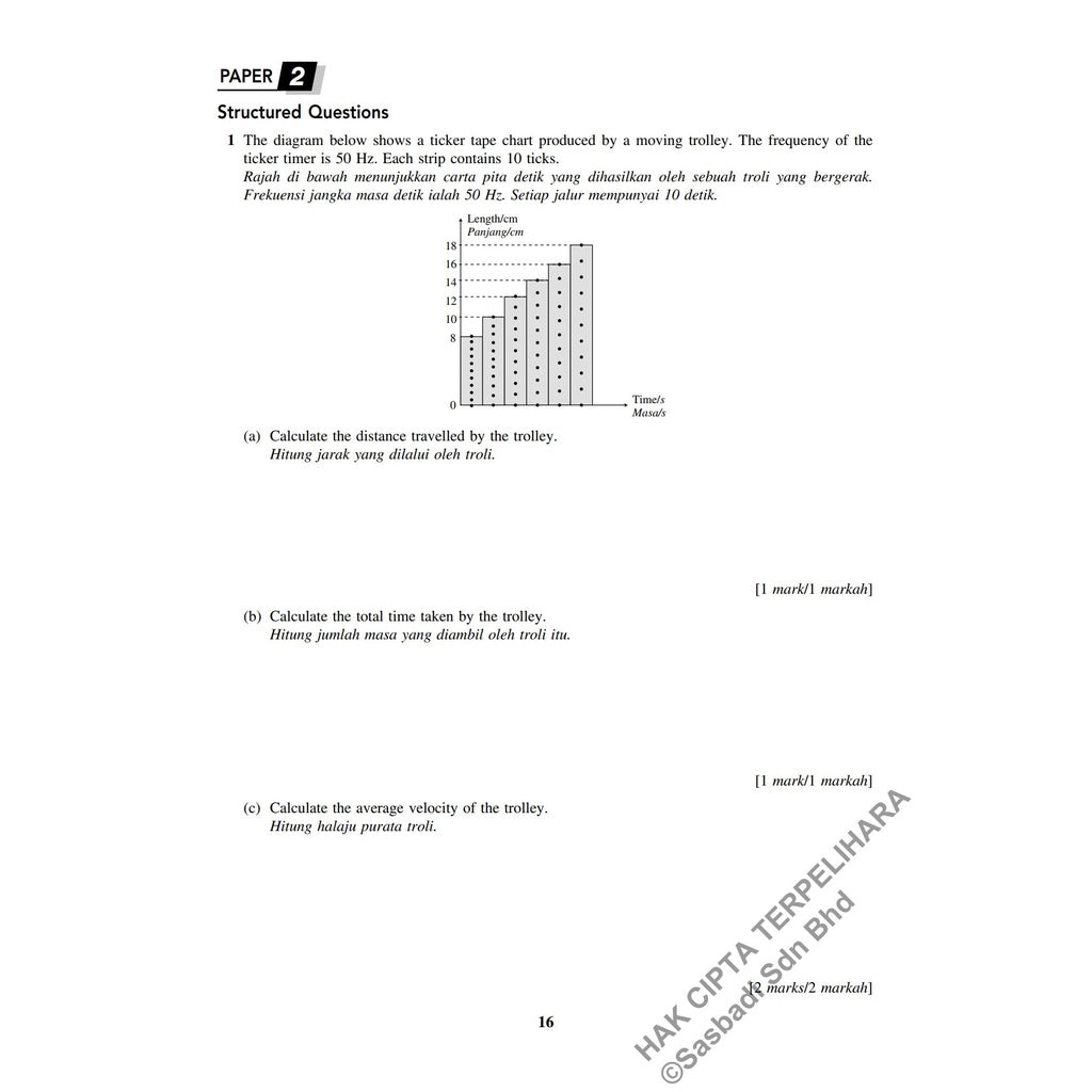 Gerak Gempur SPM Fizik (Bilingual) Tingkatan 4
