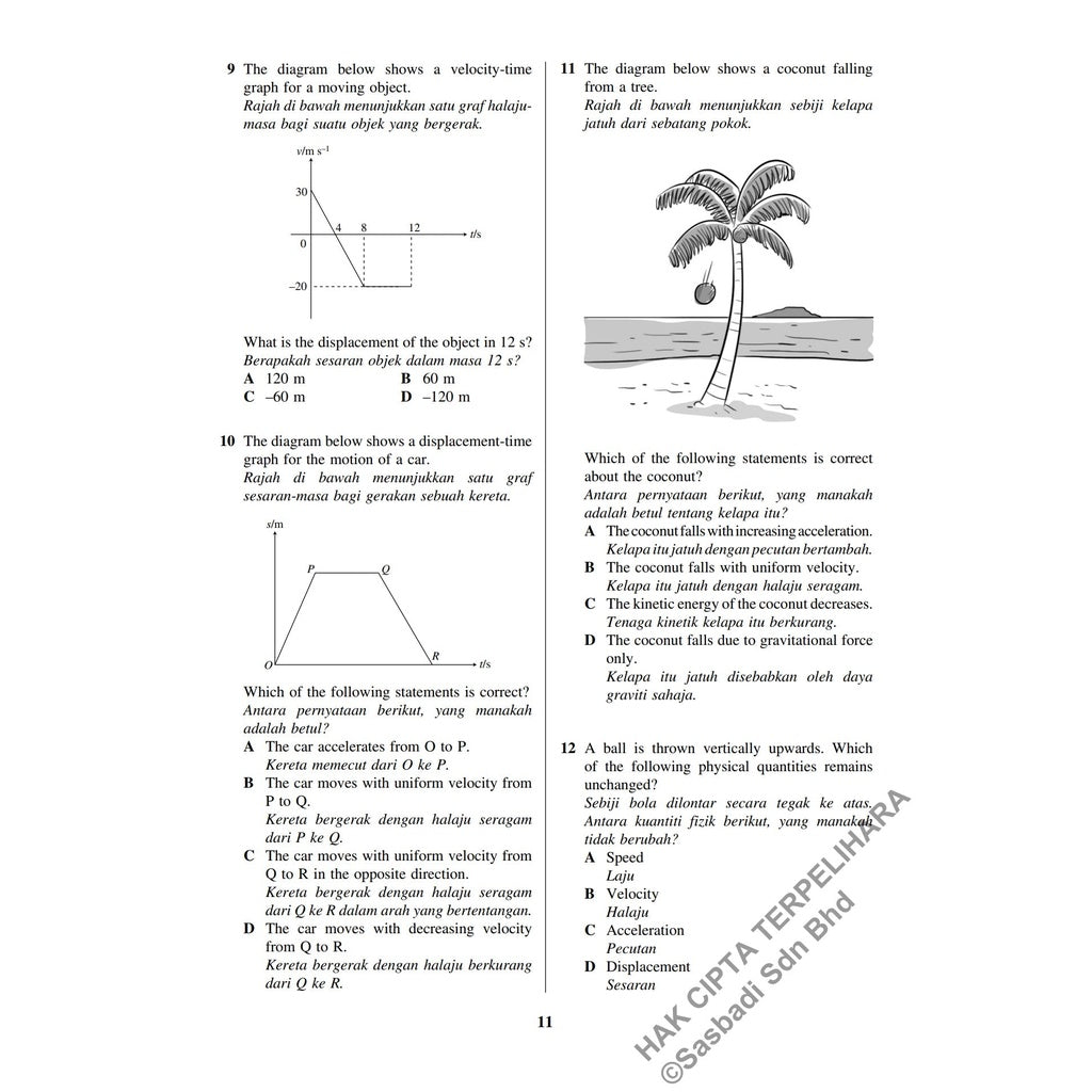 Gerak Gempur SPM Fizik (Bilingual) Tingkatan 4