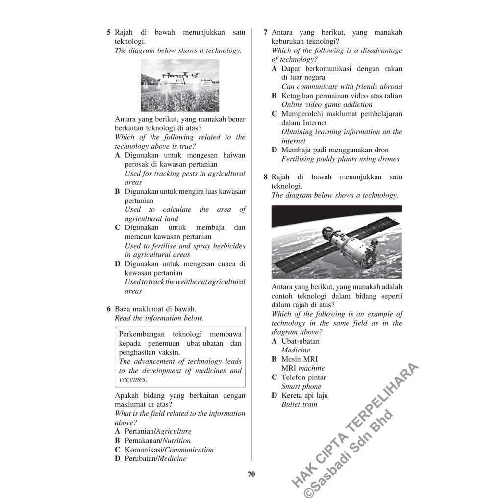 Gerak Gempur UASA KSSR Sains Tahun 6