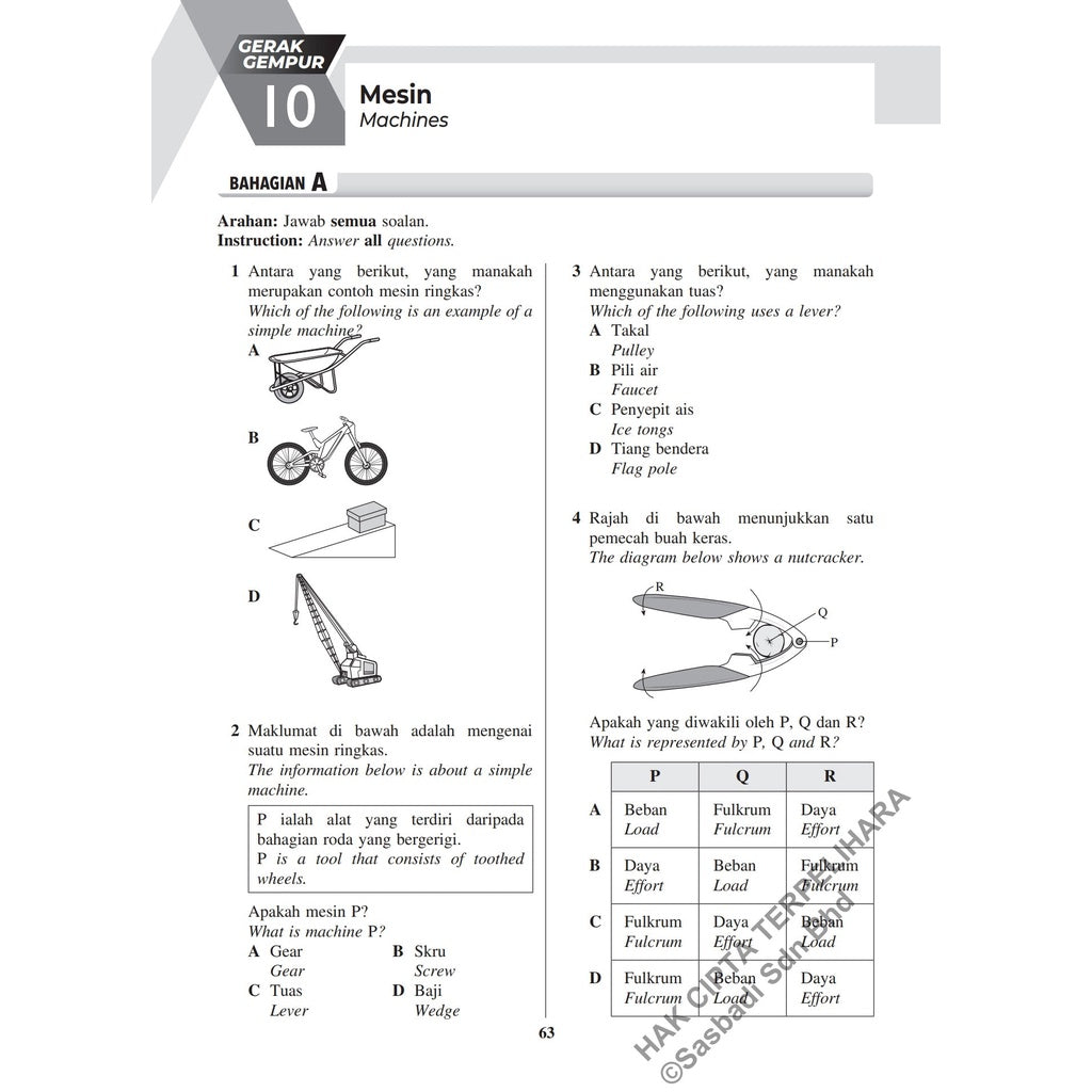 Gerak Gempur UASA KSSR Sains Tahun 4