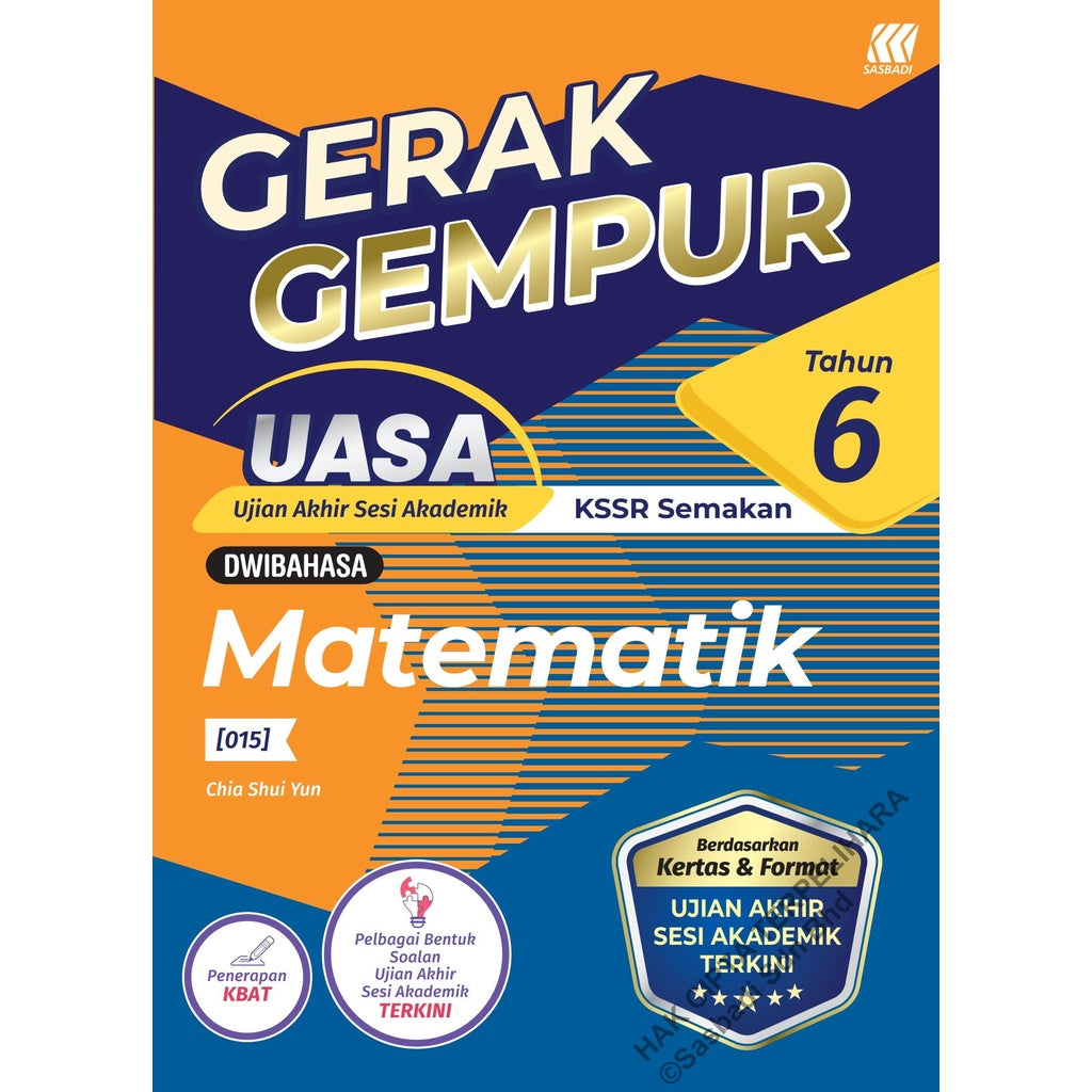 Gerak Gempur UASA KSSR Matematik Tahun 6