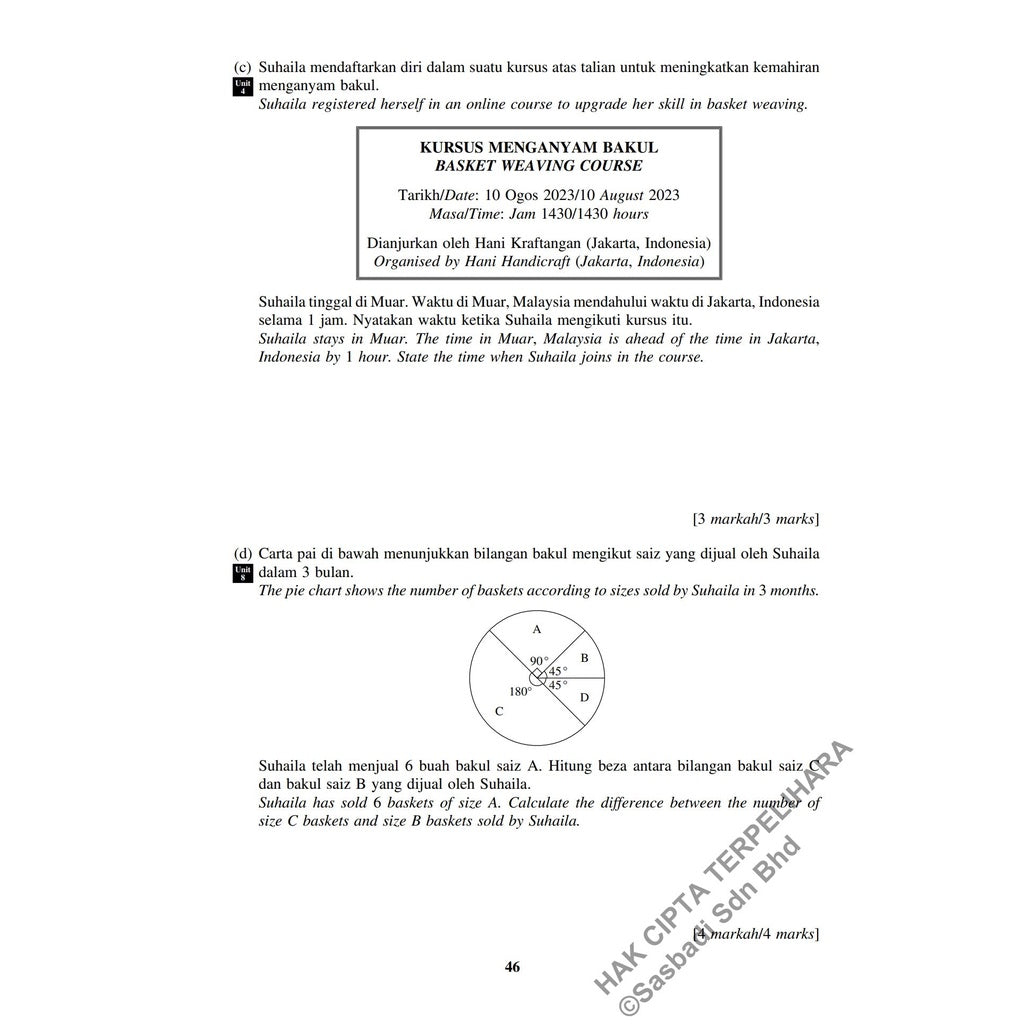 Gerak Gempur UASA KSSR Matematik Tahun 6