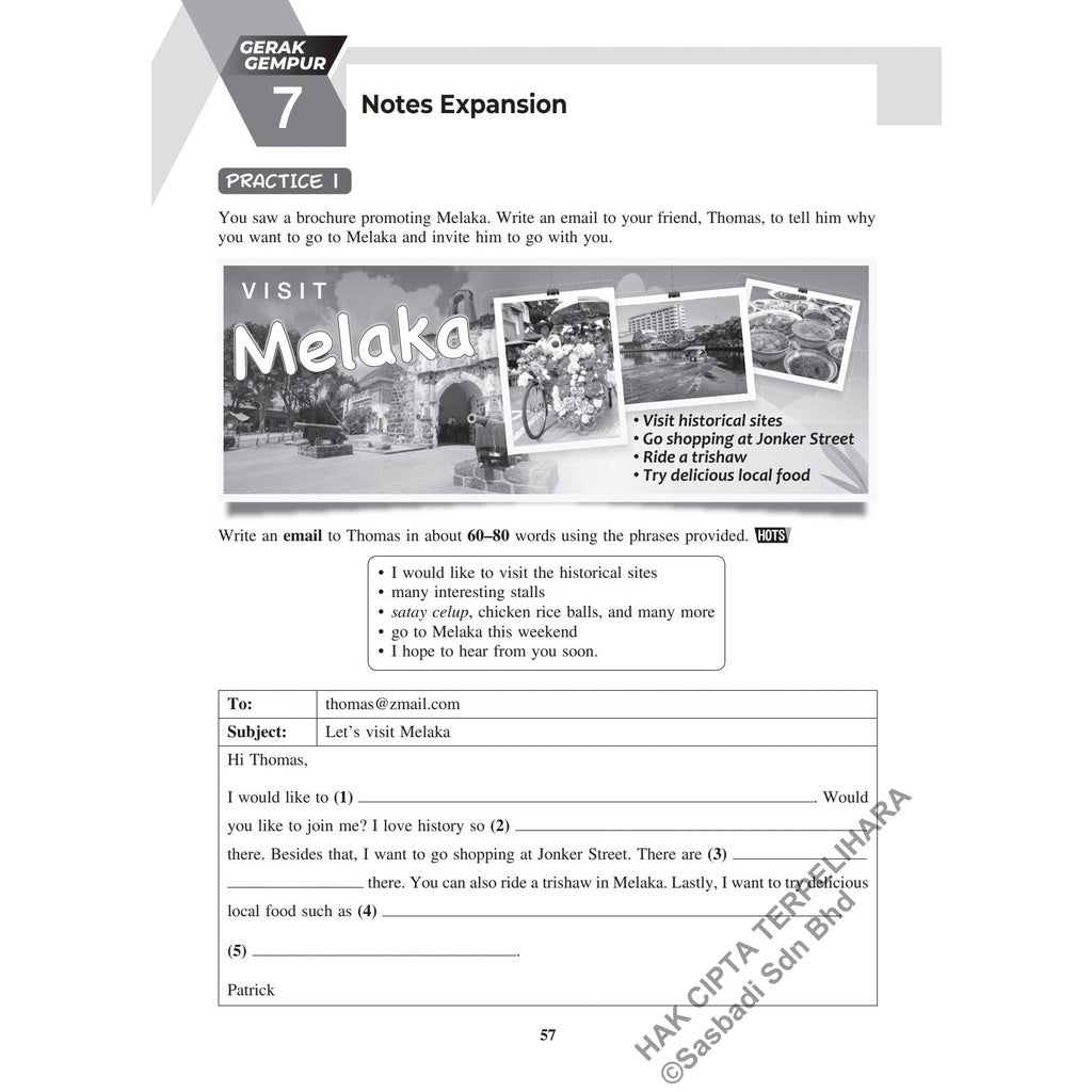 Gerak Gempur UASA KSSR English Year 5