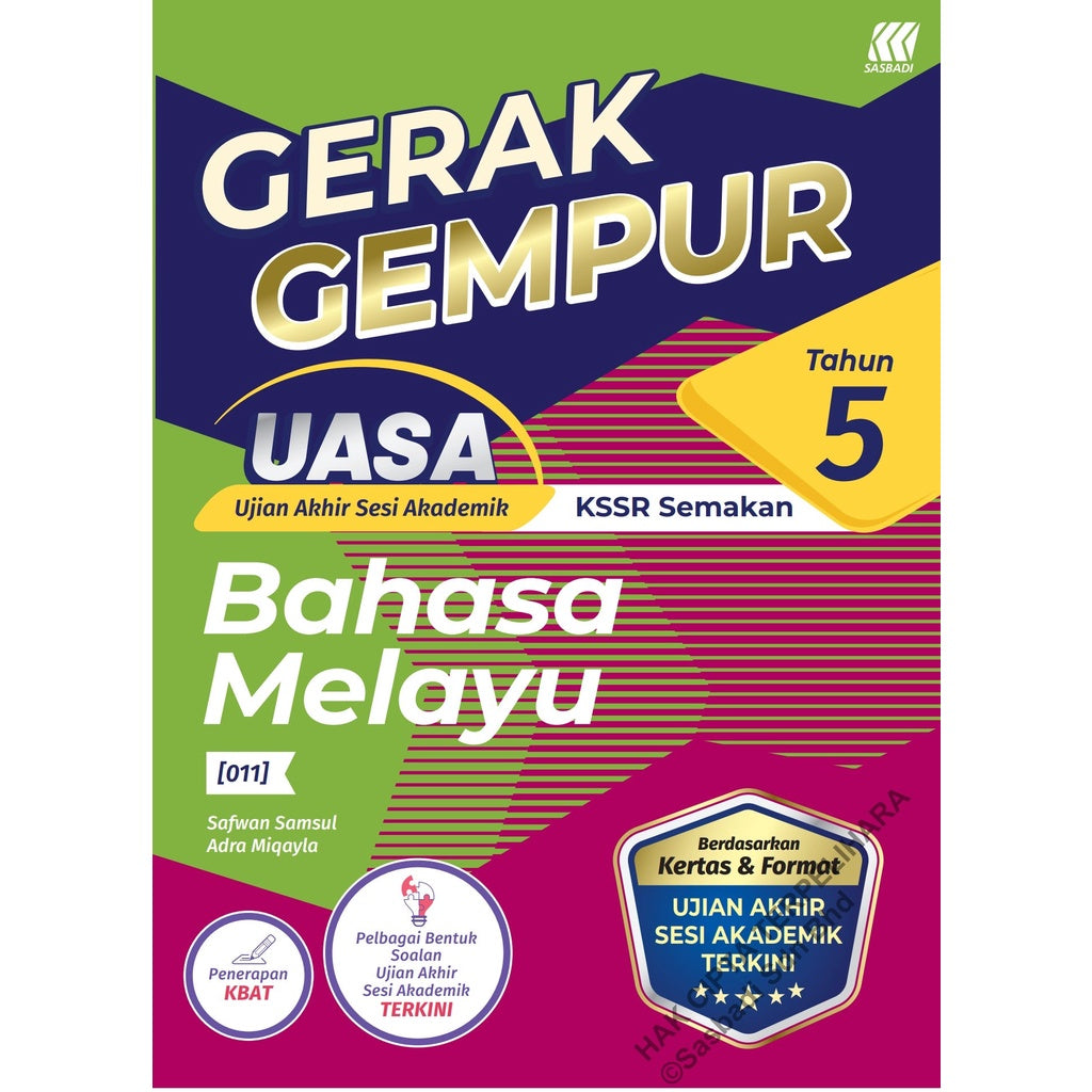 Gerak Gempur UASA KSSR Bahasa Melayu Tahun 5