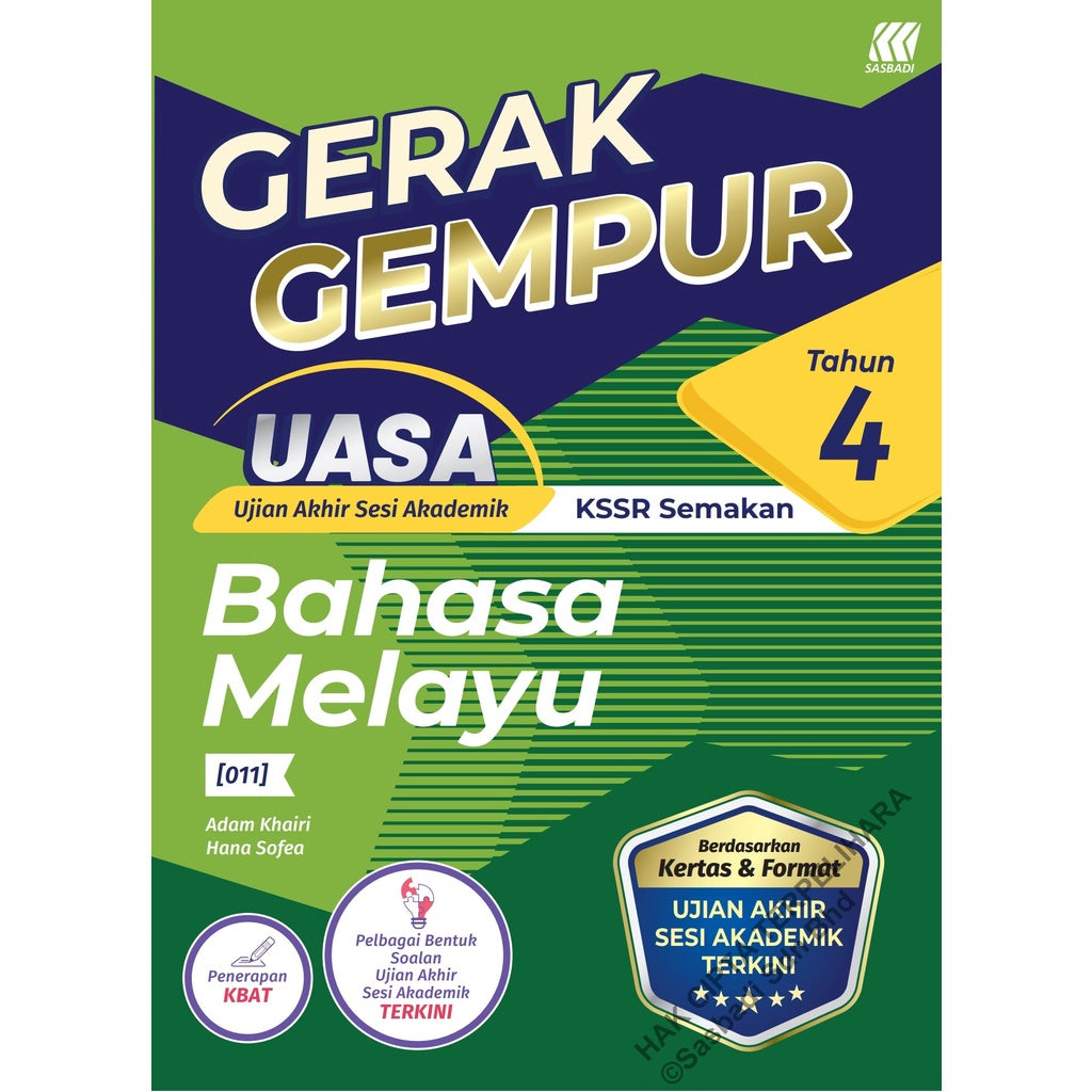 Gerak Gempur UASA KSSR Bahasa Melayu Tahun 4