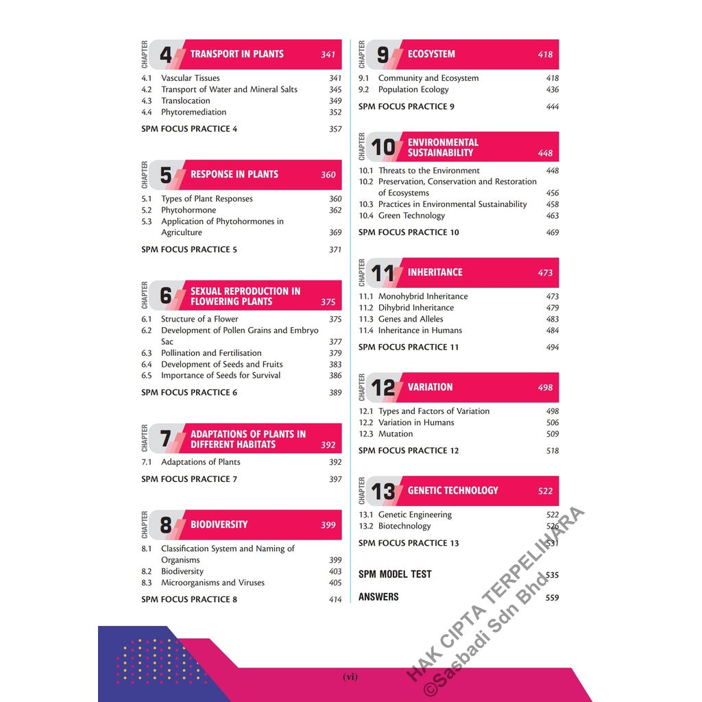 MasterClass SPM Biology (Edisi 2023)