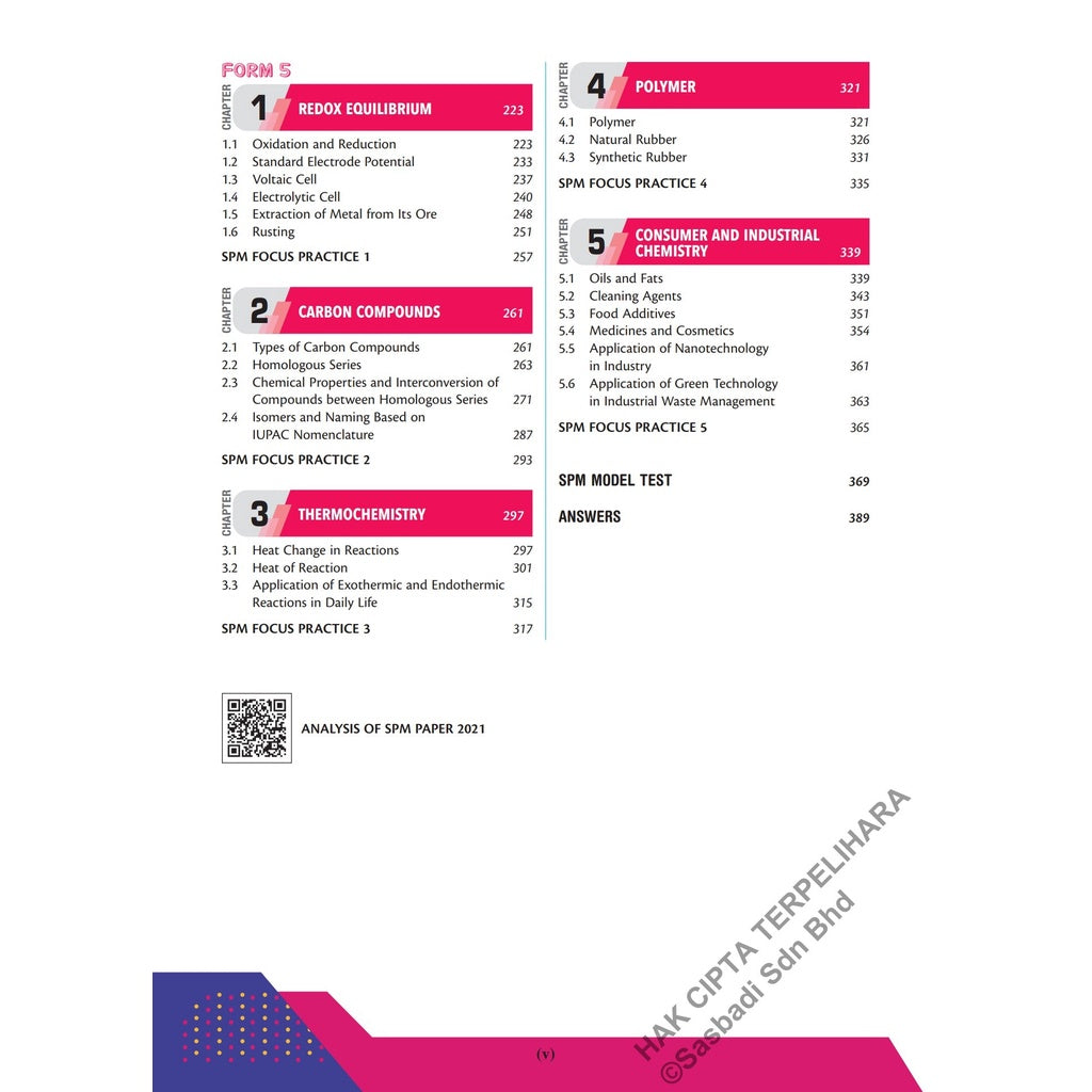 MasterClass SPM Chemistry (Edisi 2023)
