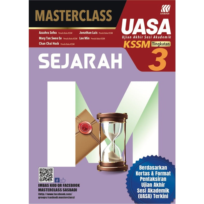 MasterClass UASA KSSM Sejarah Tingkatan 3