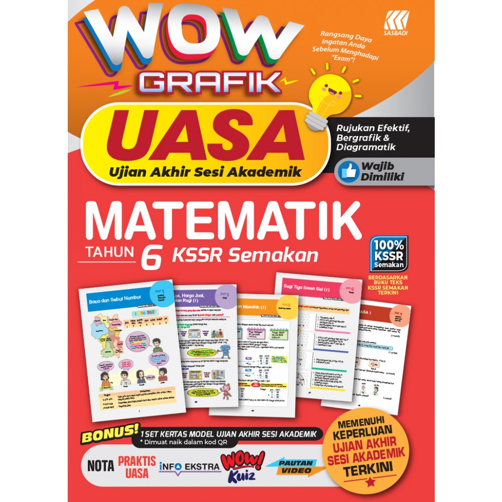Wow Grafik UASA KSSR Matematik Tahun 6