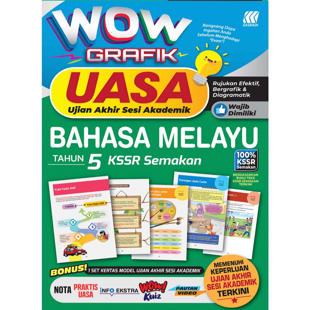 Wow Grafik UASA KSSR Bahasa Melayu Tahun 5