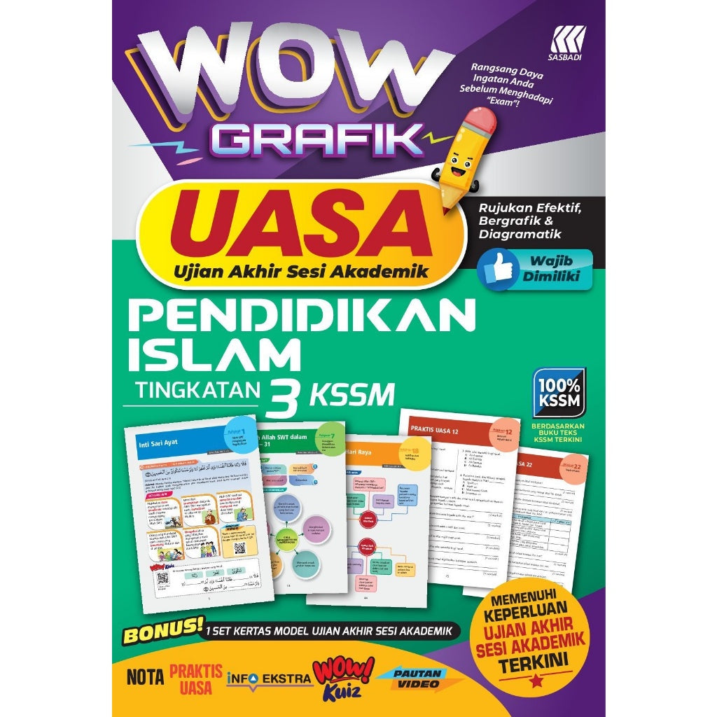 Wow Grafik UASA KSSM Pendidikan Islam Tingkatan 3