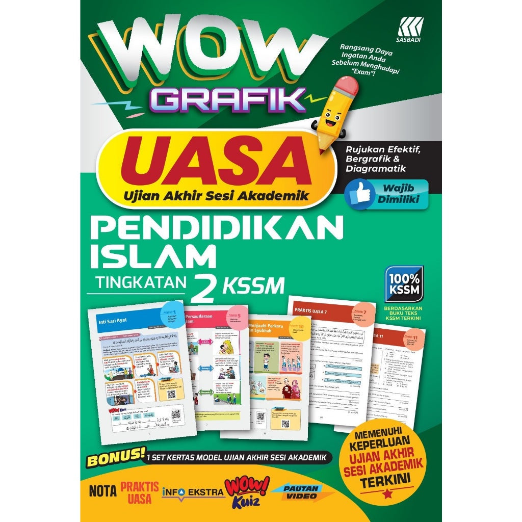 Wow Grafik UASA KSSM Pendidikan Islam Tingkatan 2