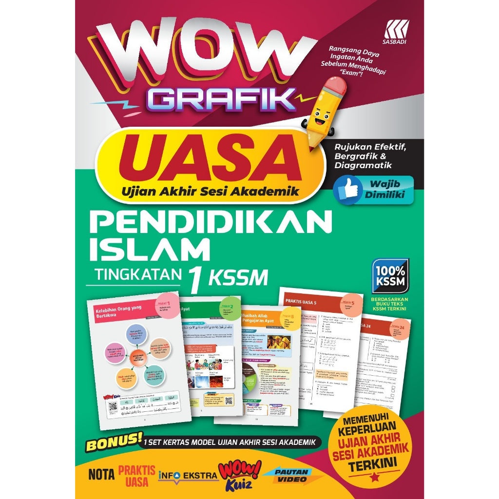 Wow Grafik UASA KSSM Pendidikan Islam Tingkatan 1
