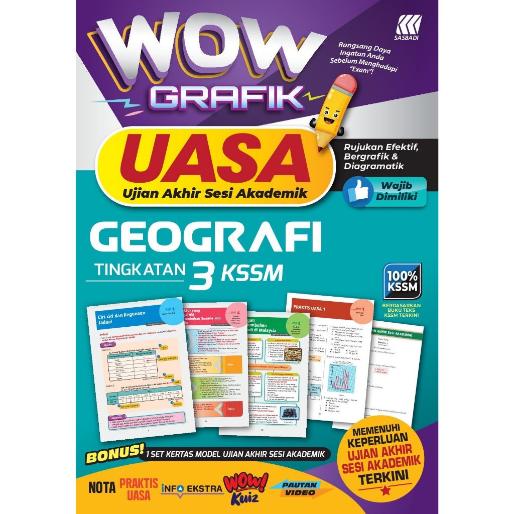 Wow Grafik UASA KSSM Geografi Tingkatan 3