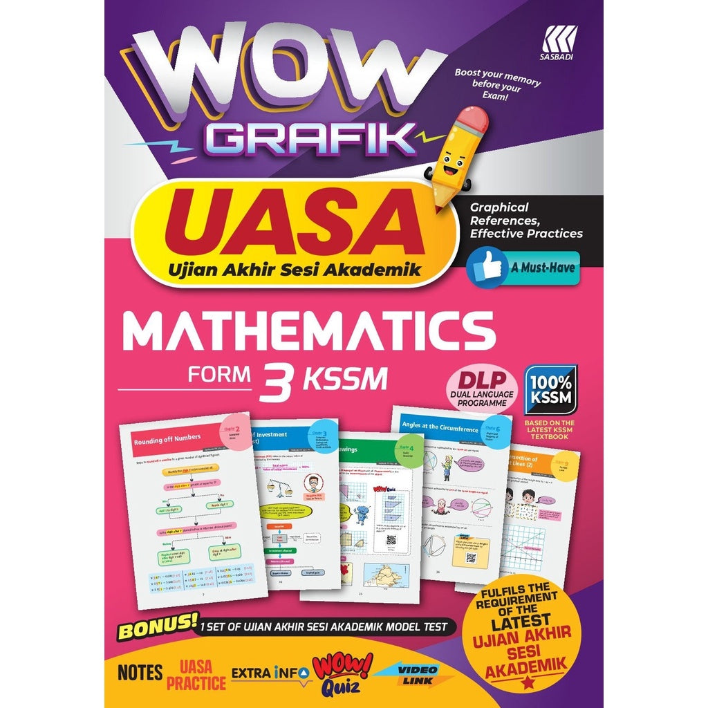 Wow Grafik UASA KSSM Mathematics Form 3