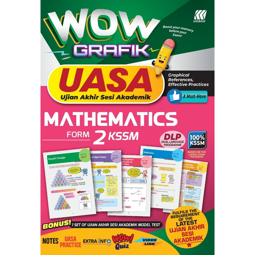 Wow Grafik UASA KSSM Mathematics Form 2