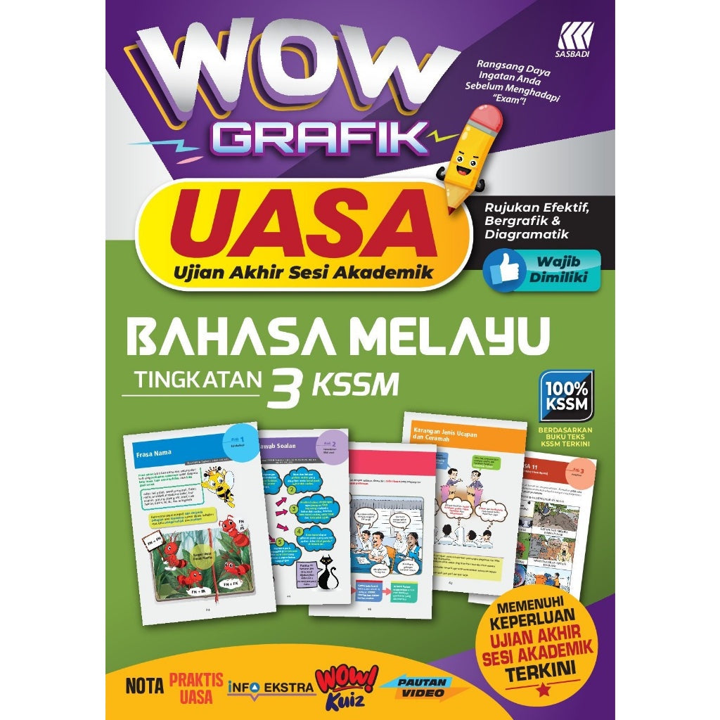 Wow Grafik UASA KSSM Bahasa Melayu Tingkatan 3
