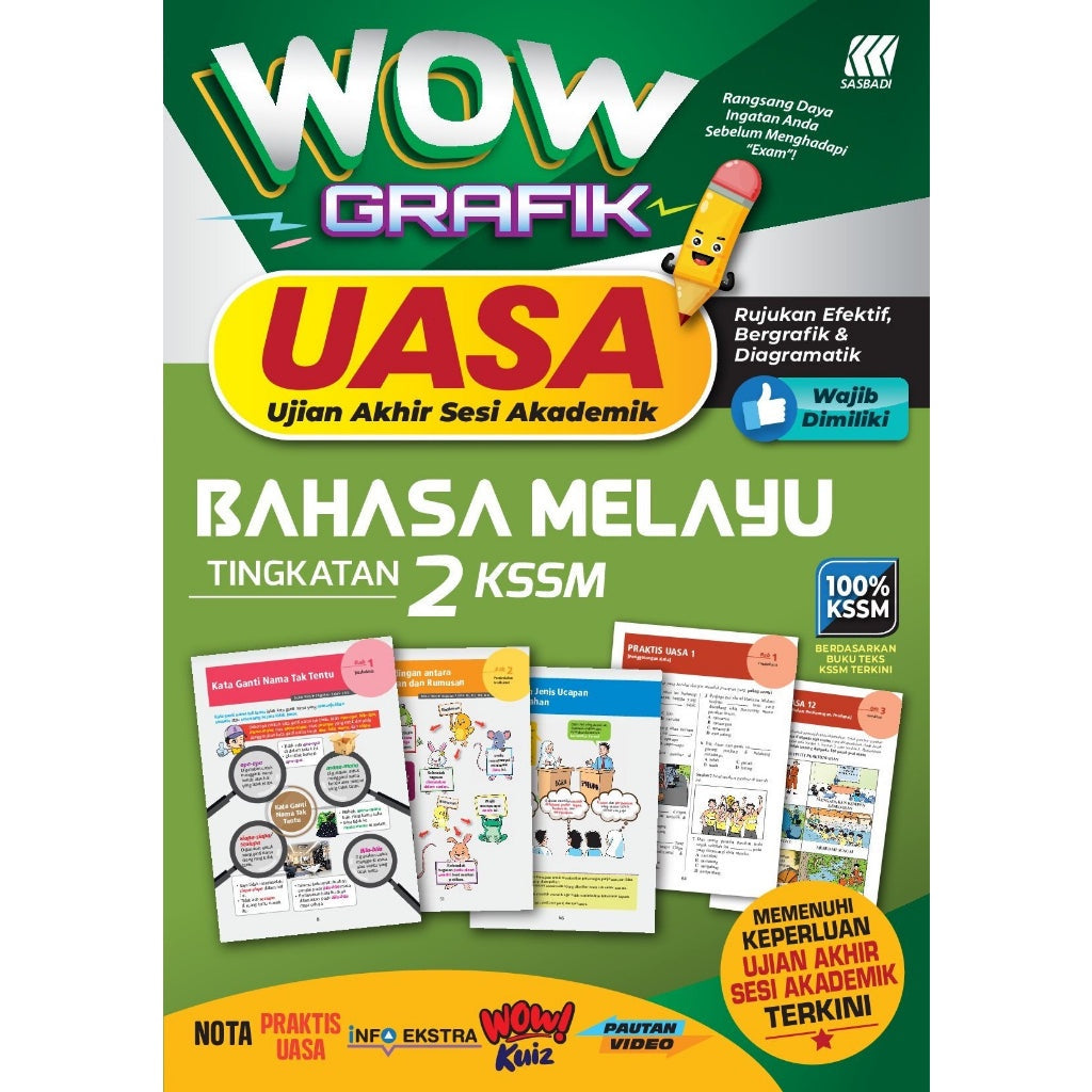 Wow Grafik UASA KSSM Bahasa Melayu Tingkatan 2