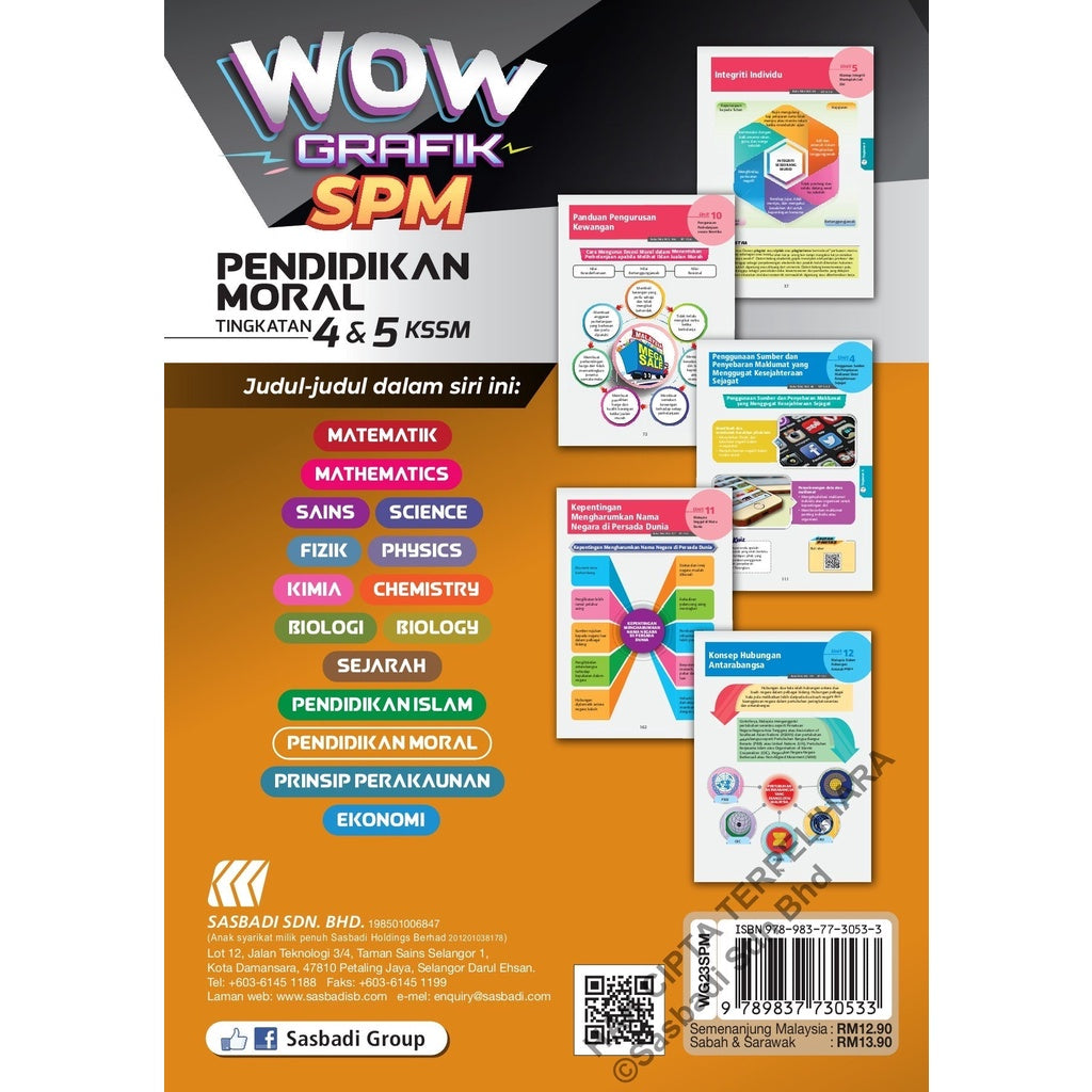 Wow Grafik SPM Pendidikan Moral (Edisi 2023)