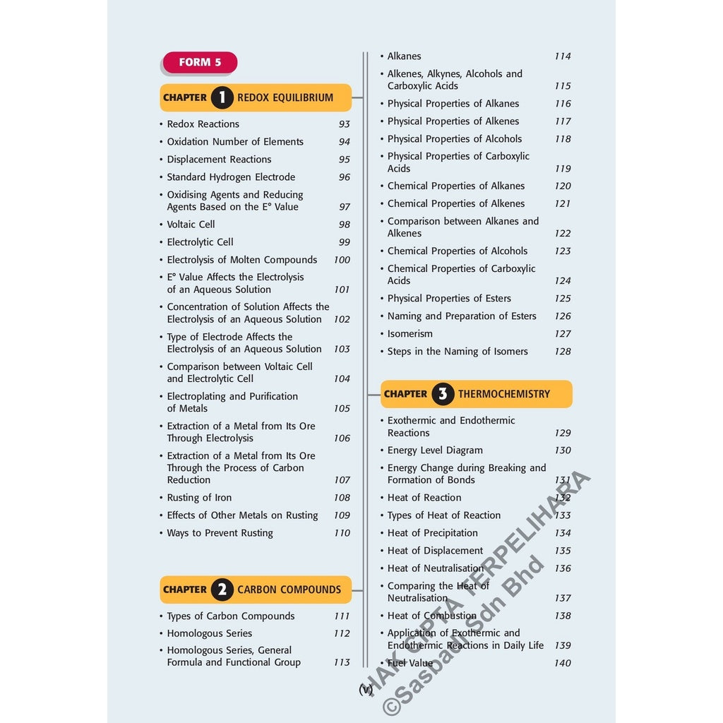Wow Grafik SPM Chemistry (Edisi 2023)