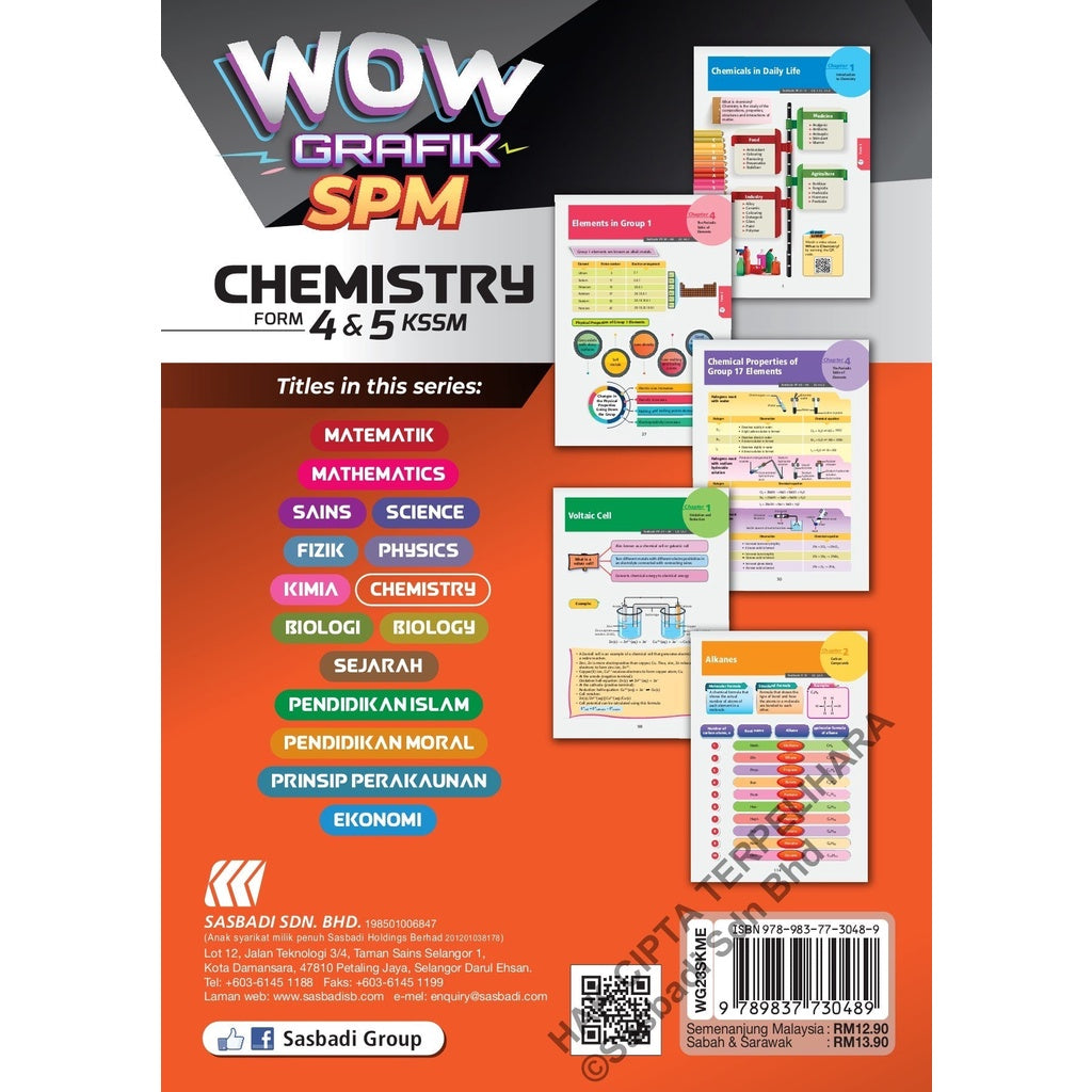 Wow Grafik SPM Chemistry (Edisi 2023)