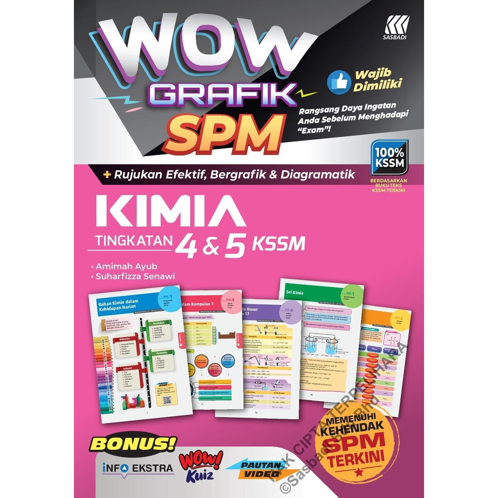 Wow Grafik SPM Kimia (Edisi 2023)