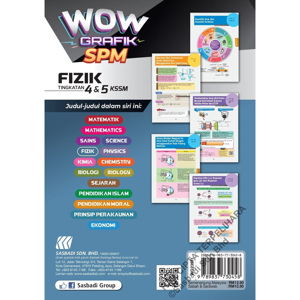 Wow Grafik SPM Fizik (Edisi 2023)