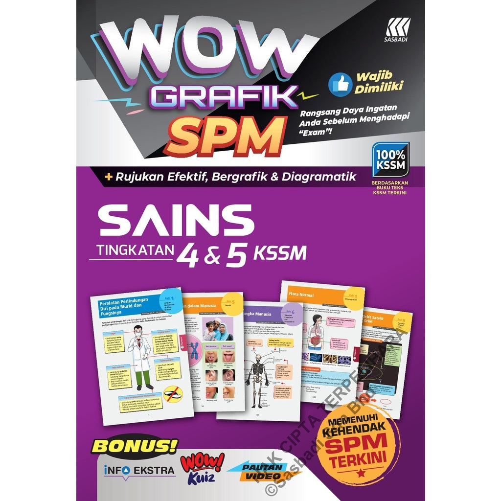 Wow Grafik SPM Sains (Edisi 2023)