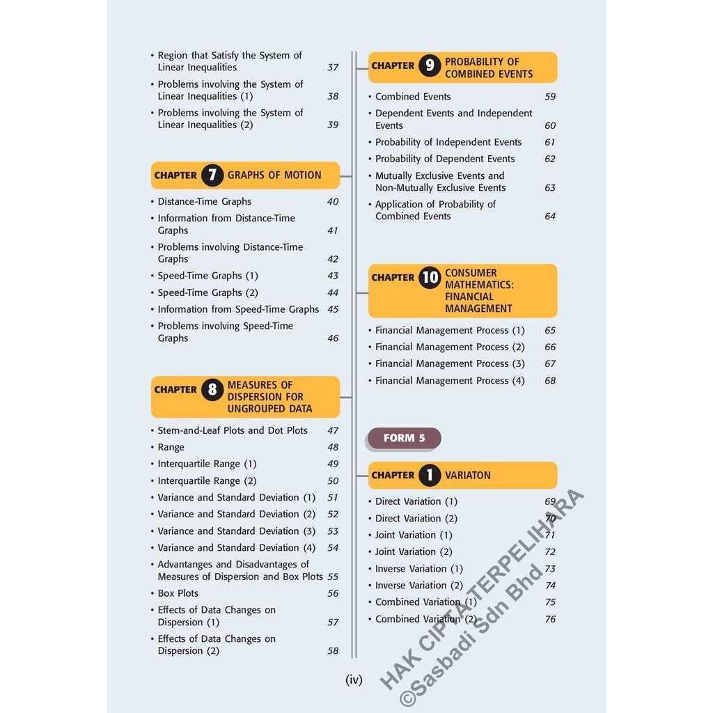 Wow Grafik SPM Mathematics (Edisi 2023)