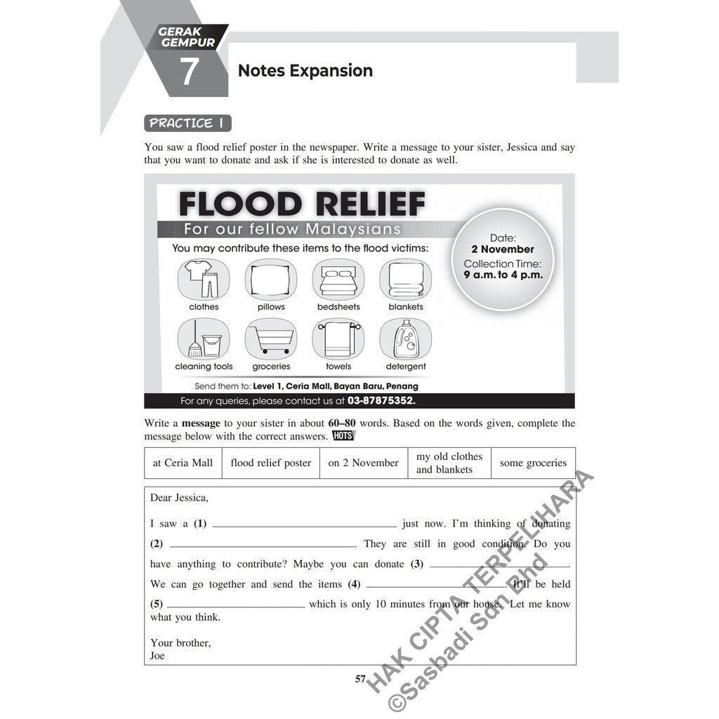 Gerak Gempur UASA KSSR English Year 6